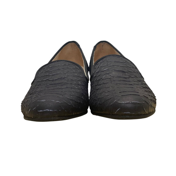 Cole Haan Women’s Blue Snakeskin Print Sabrina Loafer II Shoes Size 9B