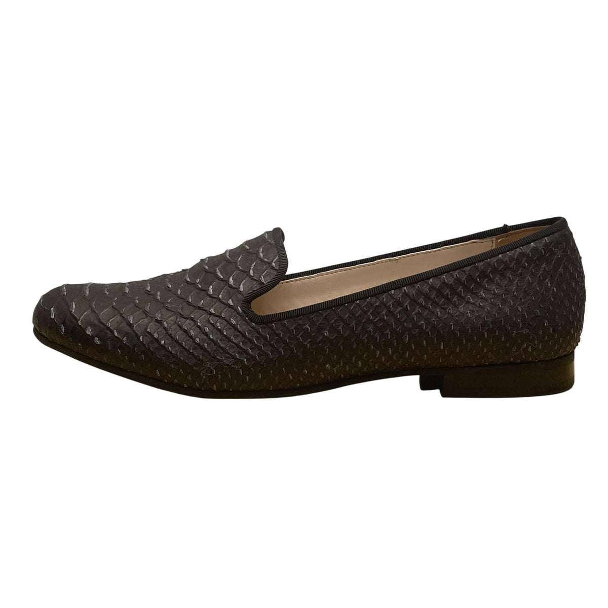 Cole Haan Women’s Blue Snakeskin Print Sabrina Loafer II Shoes Size 9B