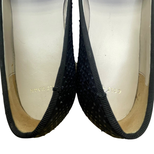 Cole Haan Women’s Blue Snakeskin Print Sabrina Loafer II Shoes Size 9B