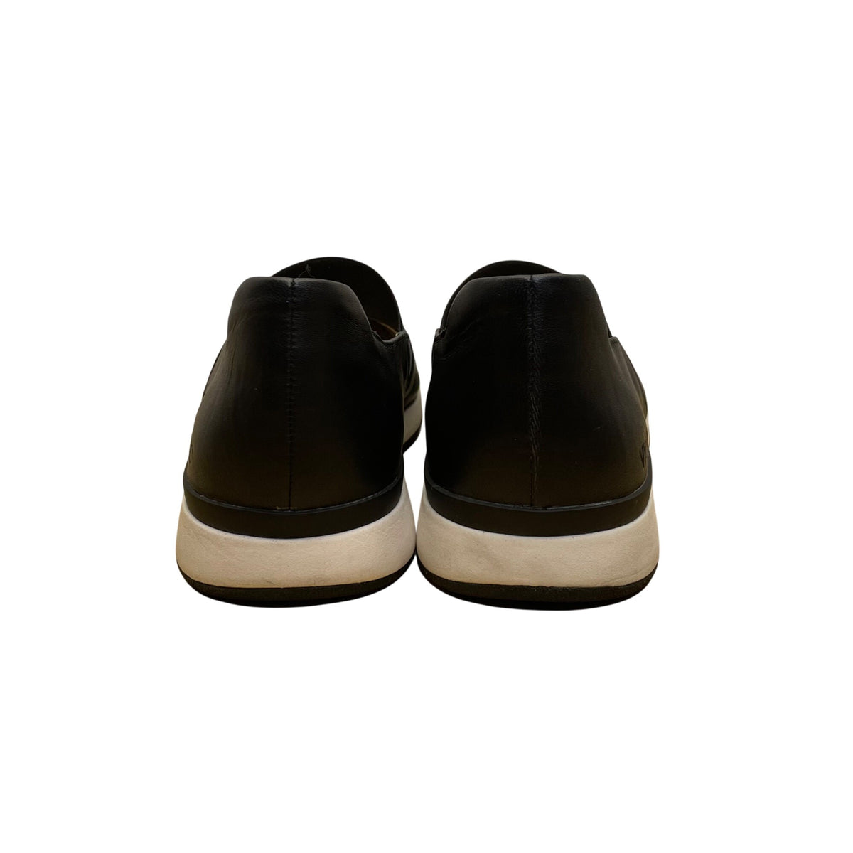 Vionic Women’s Black Leather Slip-On Arch Support Comfort Shoes Size 9.5