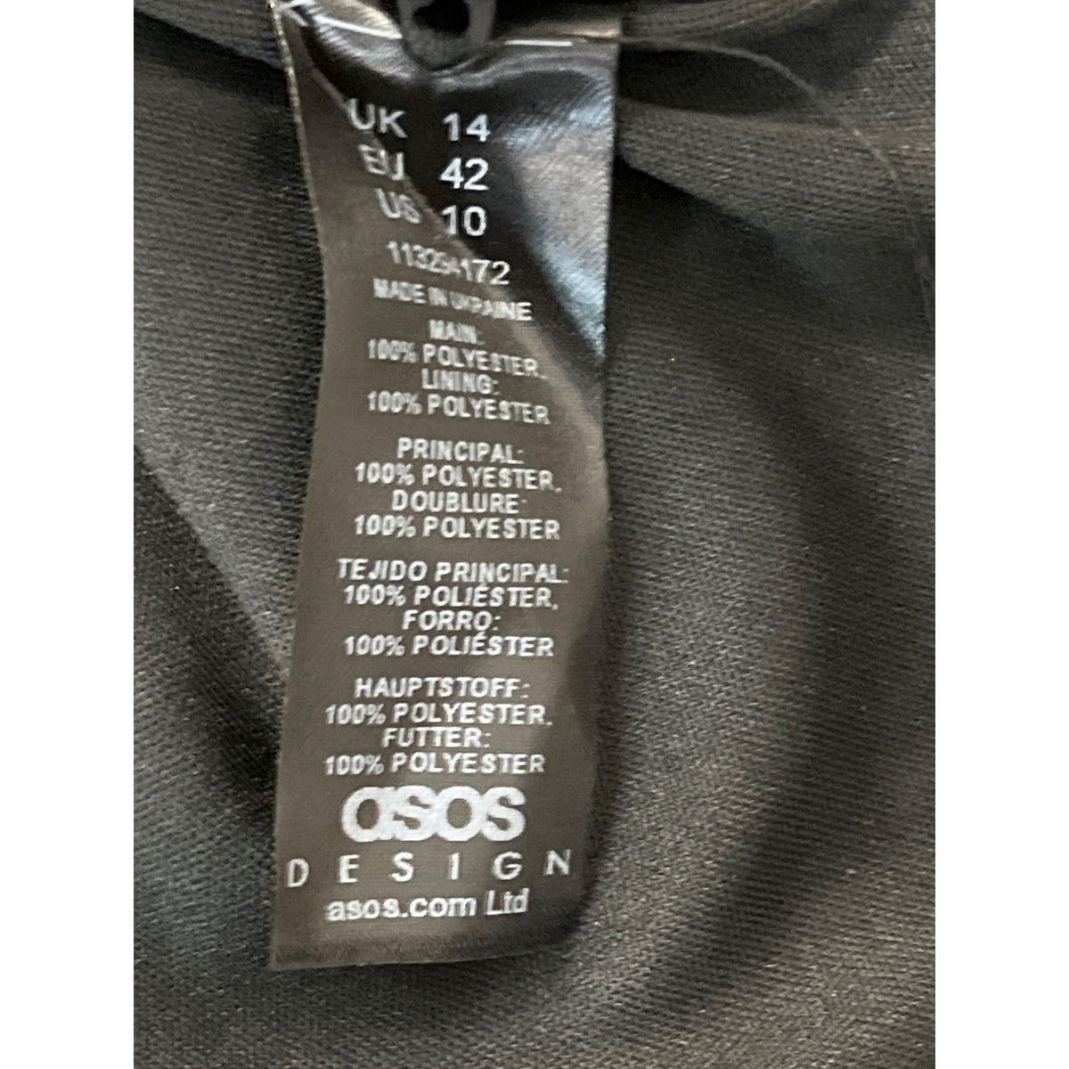 Asos Leopard Print Design Long Sleeve Cut-Out Mini Dress Sz10 - New