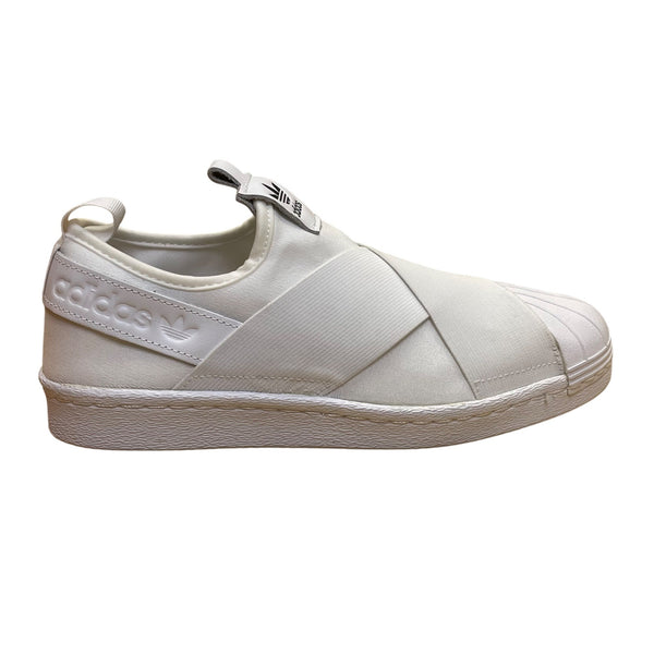 Adidas Women’s White Superstar Slip On Originals Sneakers Size 7