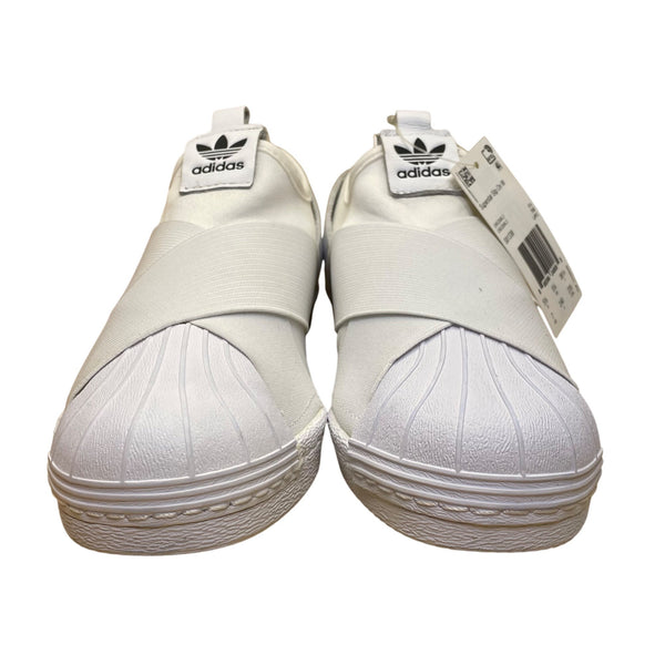 Adidas Women’s White Superstar Slip On Originals Sneakers Size 7