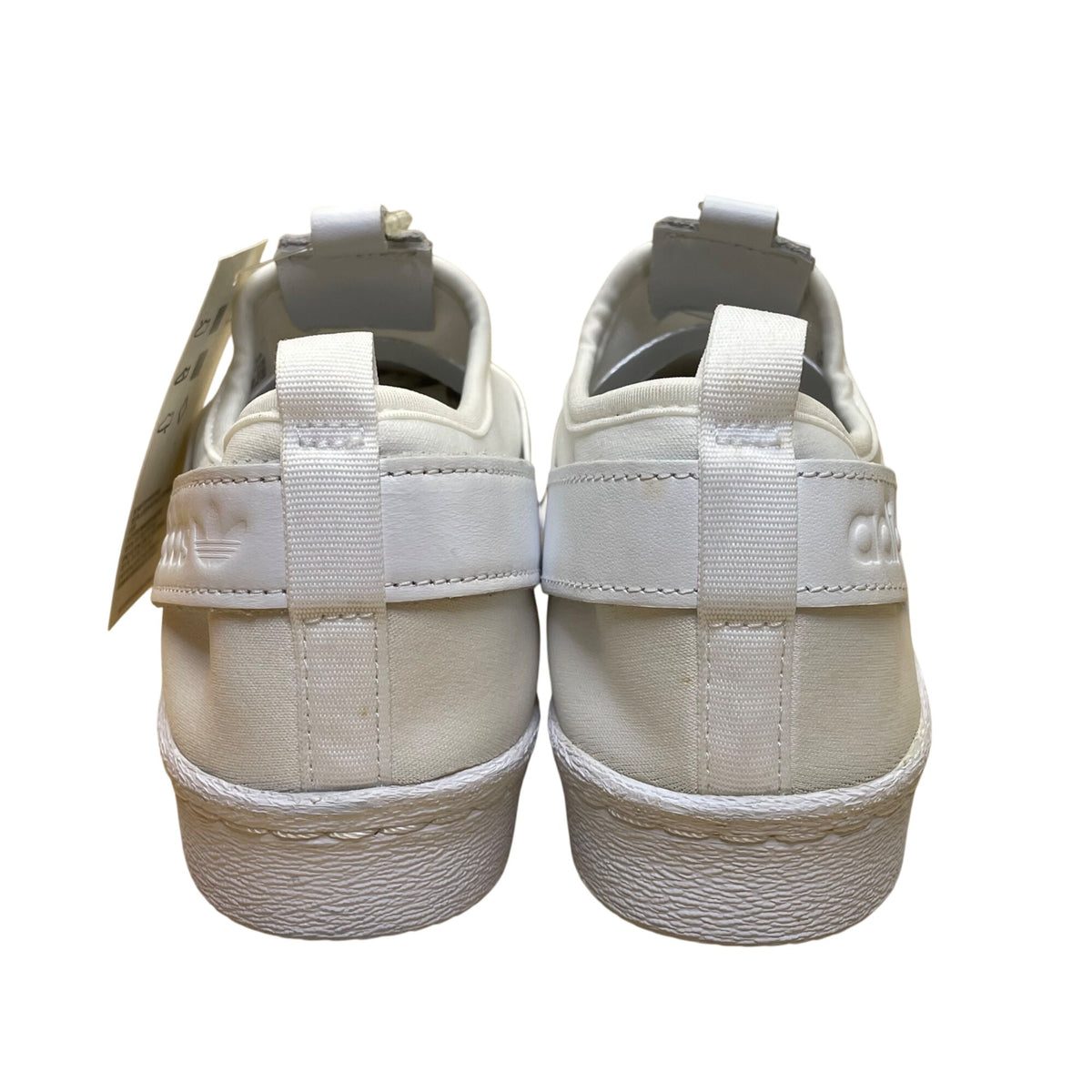 Adidas Women’s White Superstar Slip On Originals Sneakers Size 7