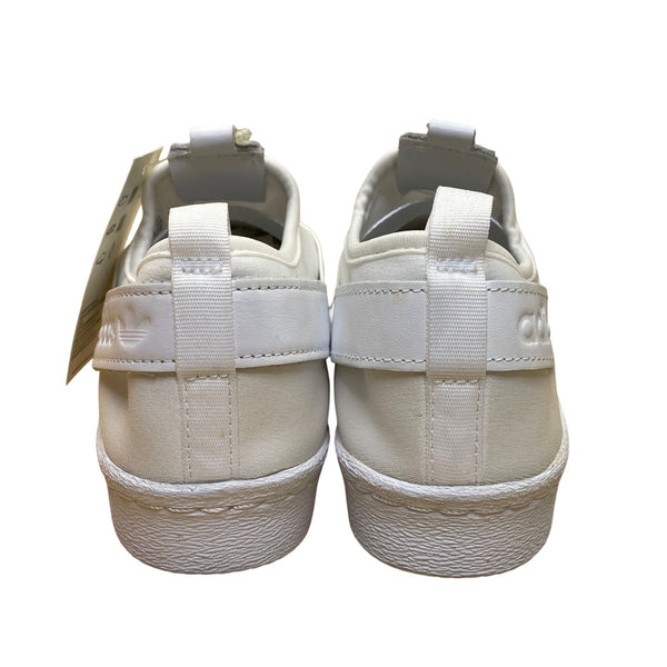 Adidas Women’s White Superstar Slip On Originals Sneakers Size 7