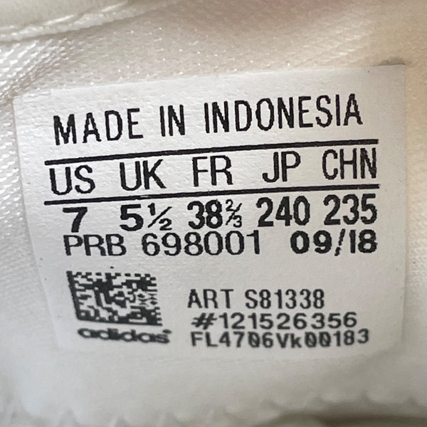 Adidas Women’s White Superstar Slip On Originals Sneakers Size 7