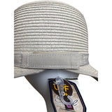 Sun and Sand Womens Wide Brim Paper Straw Sun Hat Beige UPF 50+ New