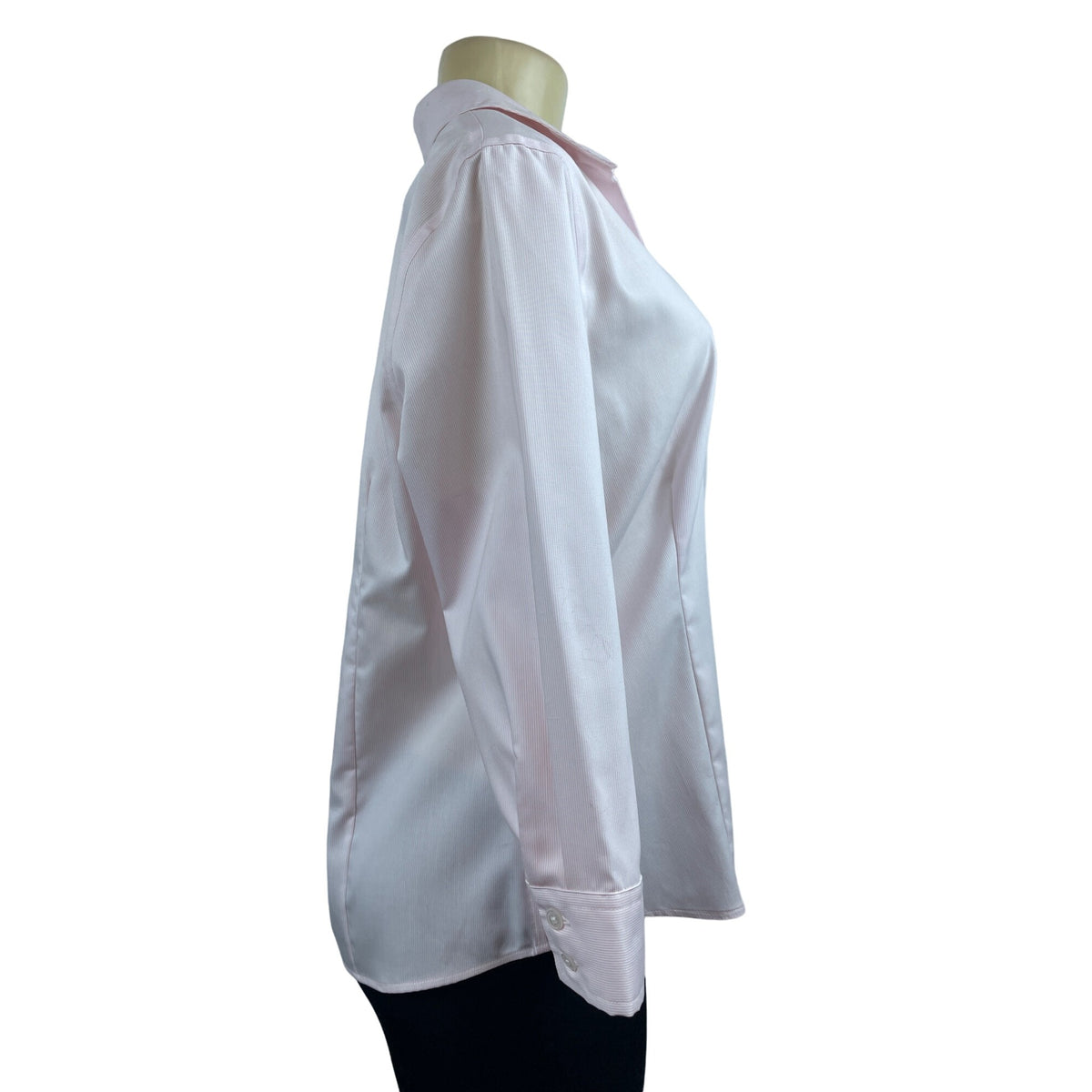 Anne Klein Women’s Pink Long Sleeve Button Up Shirt  Sz L  New