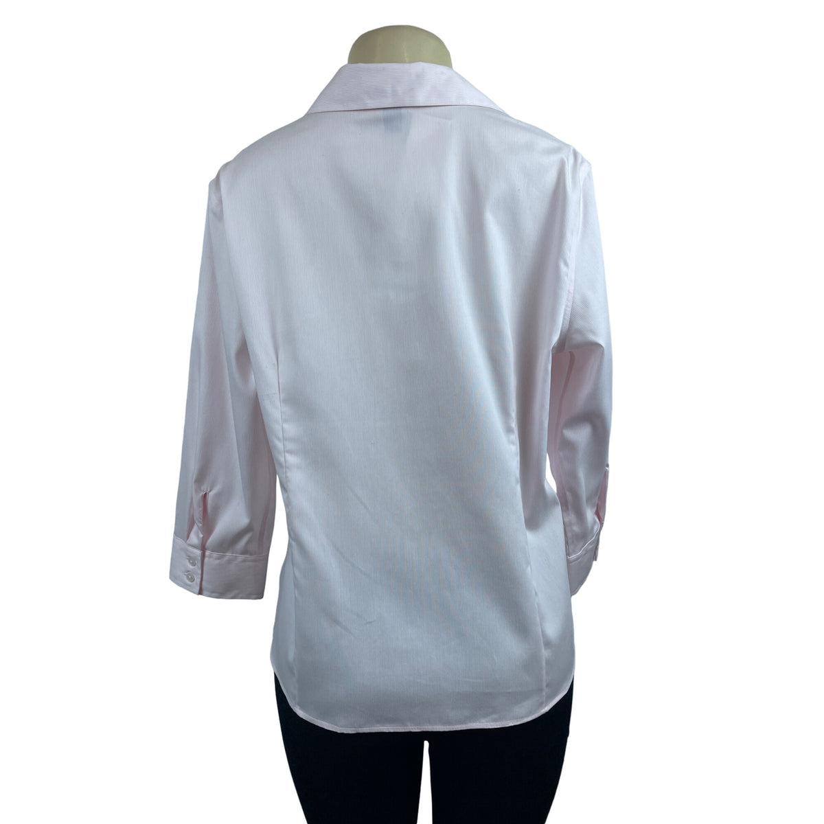 Anne Klein Women’s Pink Long Sleeve Button Up Shirt  Sz L  New