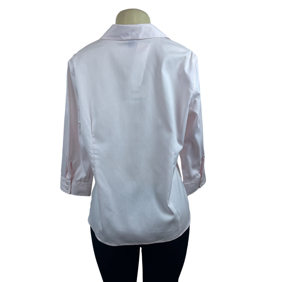 Anne Klein Women’s Pink Long Sleeve Button Up Shirt  Sz L  New