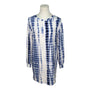 Epic Threads Girls Blue Tie-Dye Dress W/ Matching Headband Set Size XL - New