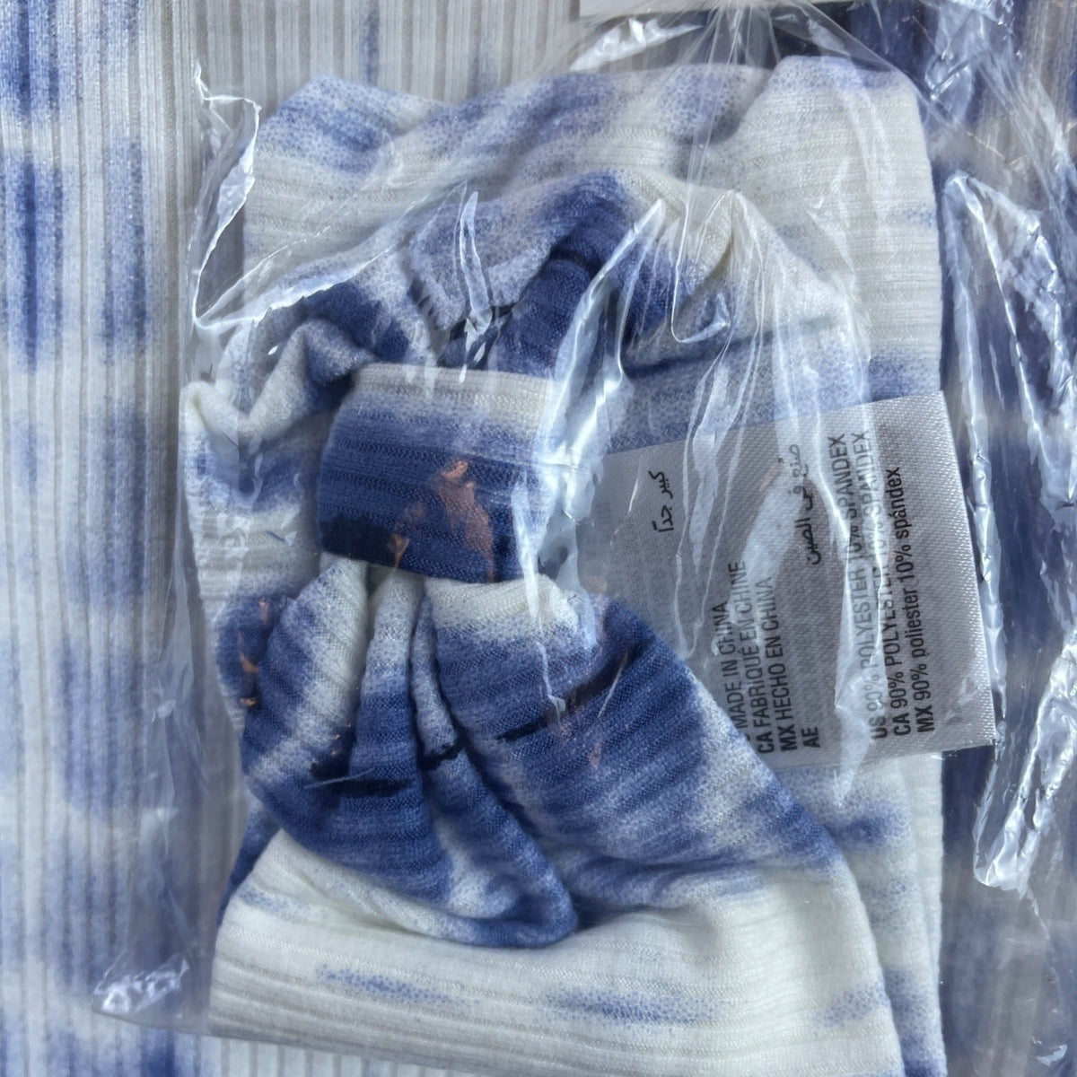 Epic Threads Girls Blue Tie-Dye Dress W/ Matching Headband Set Size XL - New