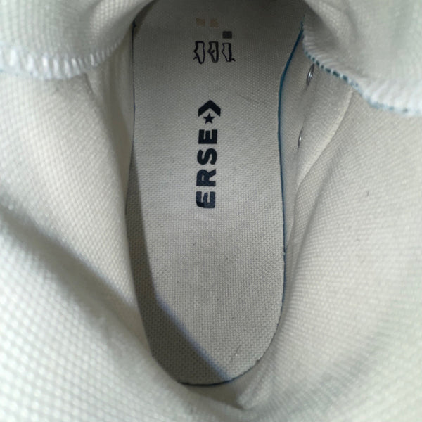 Converse Kids Girls Green Canvas All Star Lace-Up High Top Sneakers Size 4