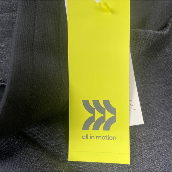 All In Motion Mens Gray Joggers With Pockets & Drawstring Size XL - NWT