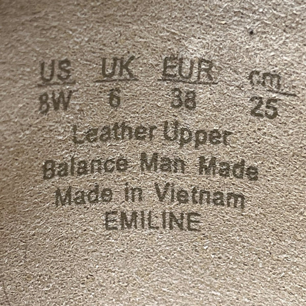 Naturalizer Women’s Black Leather Comfortable Slip-On  Emiline Loafers Size 8W