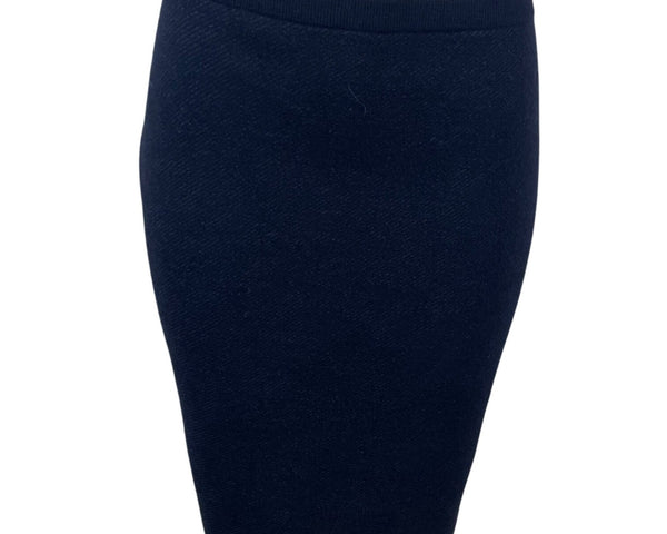 Eileen Fisher Womens Black Pencil Skirt Stretch Comfortable Chic Size L