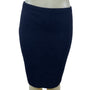 Eileen Fisher Womens Black Pencil Skirt Stretch Comfortable Chic Size L