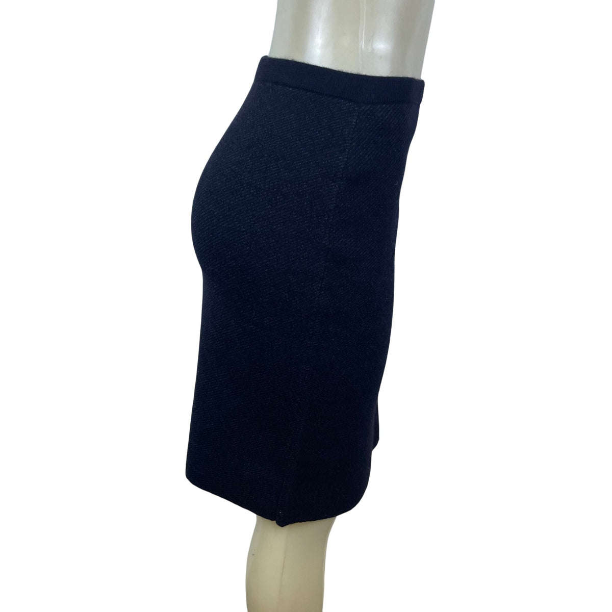 Eileen Fisher Womens Black Pencil Skirt Stretch Comfortable Chic Size L