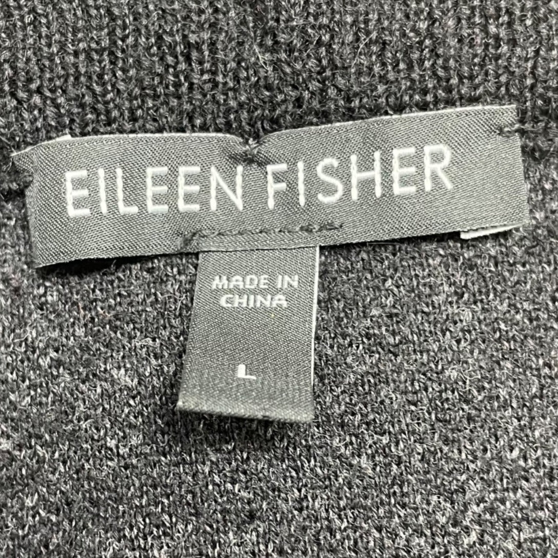 Eileen Fisher Womens Black Pencil Skirt Stretch Comfortable Chic Size L