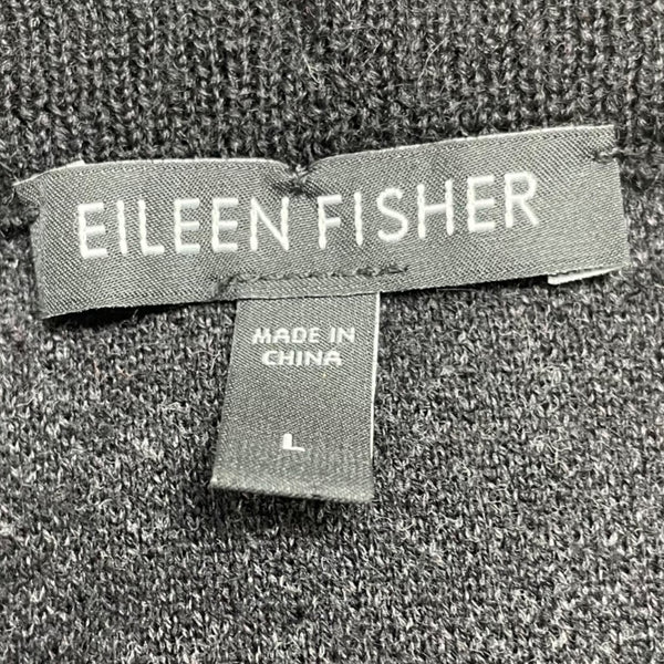Eileen Fisher Womens Black Pencil Skirt Stretch Comfortable Chic Size L