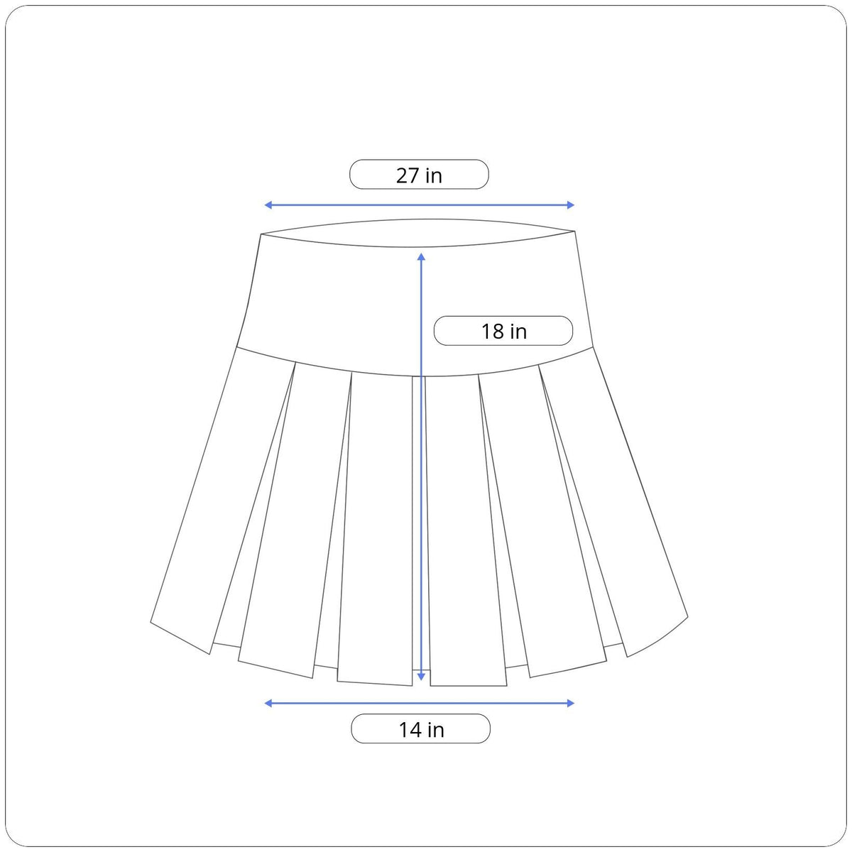 Universal Thread Floral Tiered Skirt Smocked Waist Multi-Layered Design Womens Size S 100% Cotton Blue & Orange New