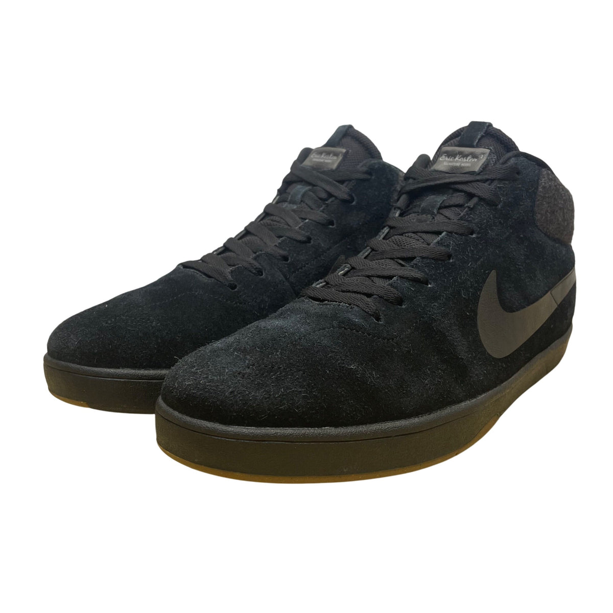 Nike SB Men’s Black Suede Mid-Top Eric Koston Signature Model Sneakers Size 13