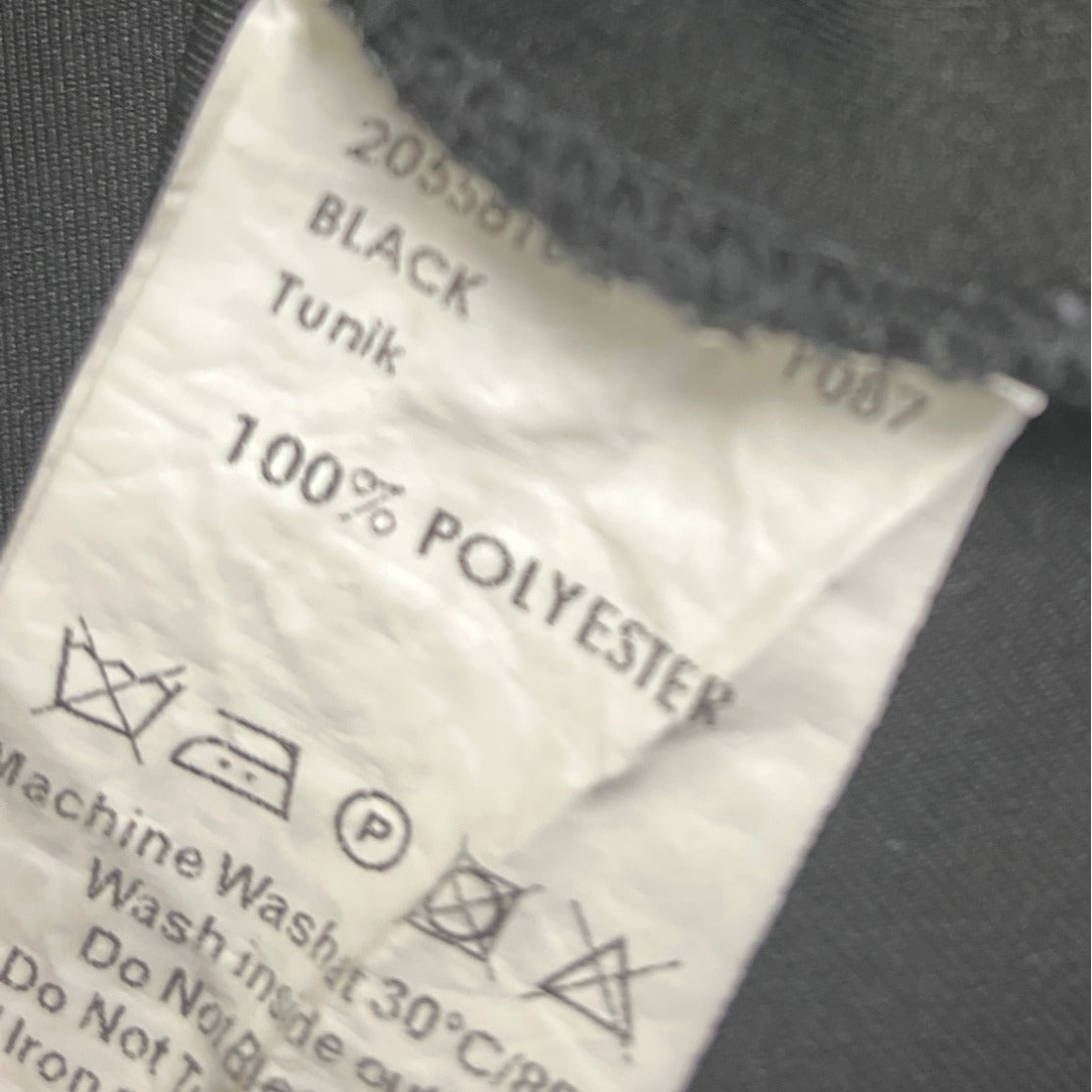 Loreen Fashion Black & Orange Women's Sweater Top Size 1