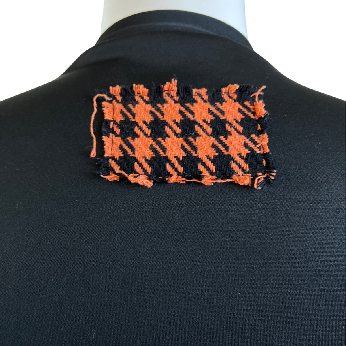 Loreen Fashion Black & Orange Women's Sweater Top Size 1