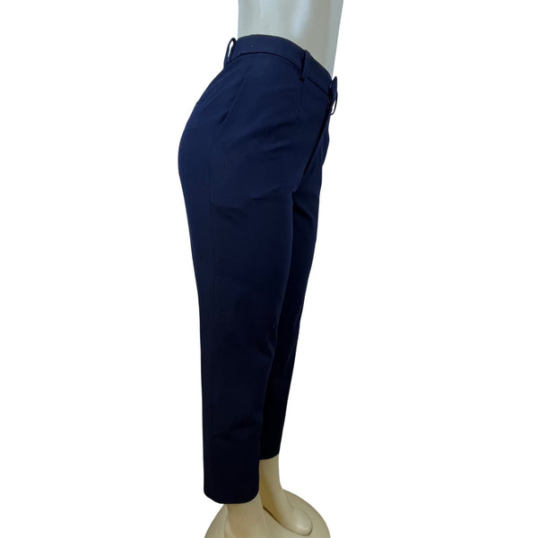 Uniqlo Navy Women's Slim Fit Cropped Dress Pants Size S