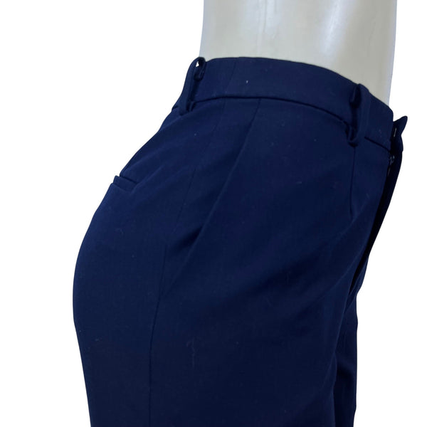 Uniqlo Navy Women's Slim Fit Cropped Dress Pants Size S