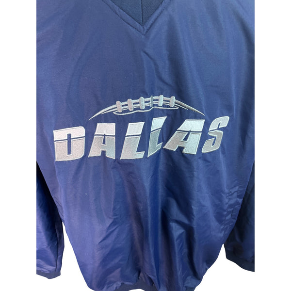 Dallas Football Pullover Jacket XL By Coast