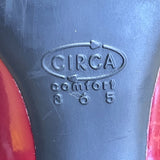 Circa Joan & David Women’s Red Patent Leather Marzipan Square Toe Heels 9.5M
