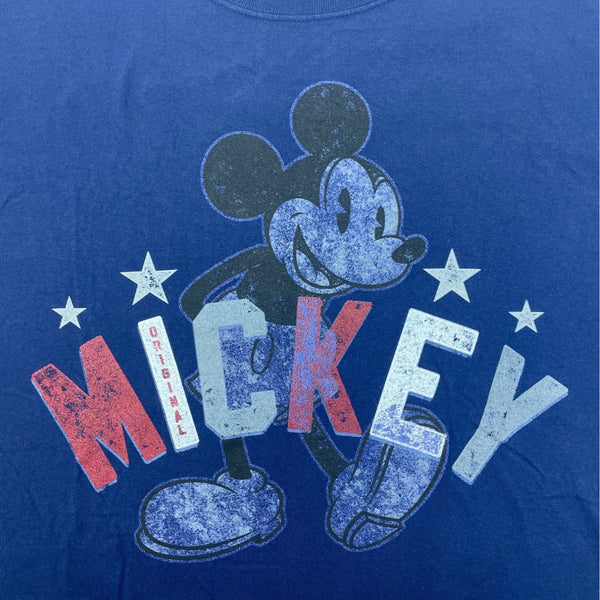 Hanes Men's Blue Mickey Disney Parks T-Shirt Sz XL