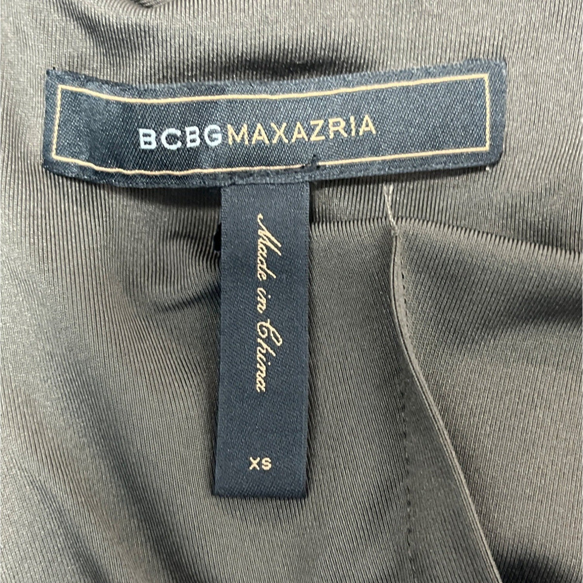 BCBG Maxazria Women's Brown Sleeveless Sheath Mini Dress XS