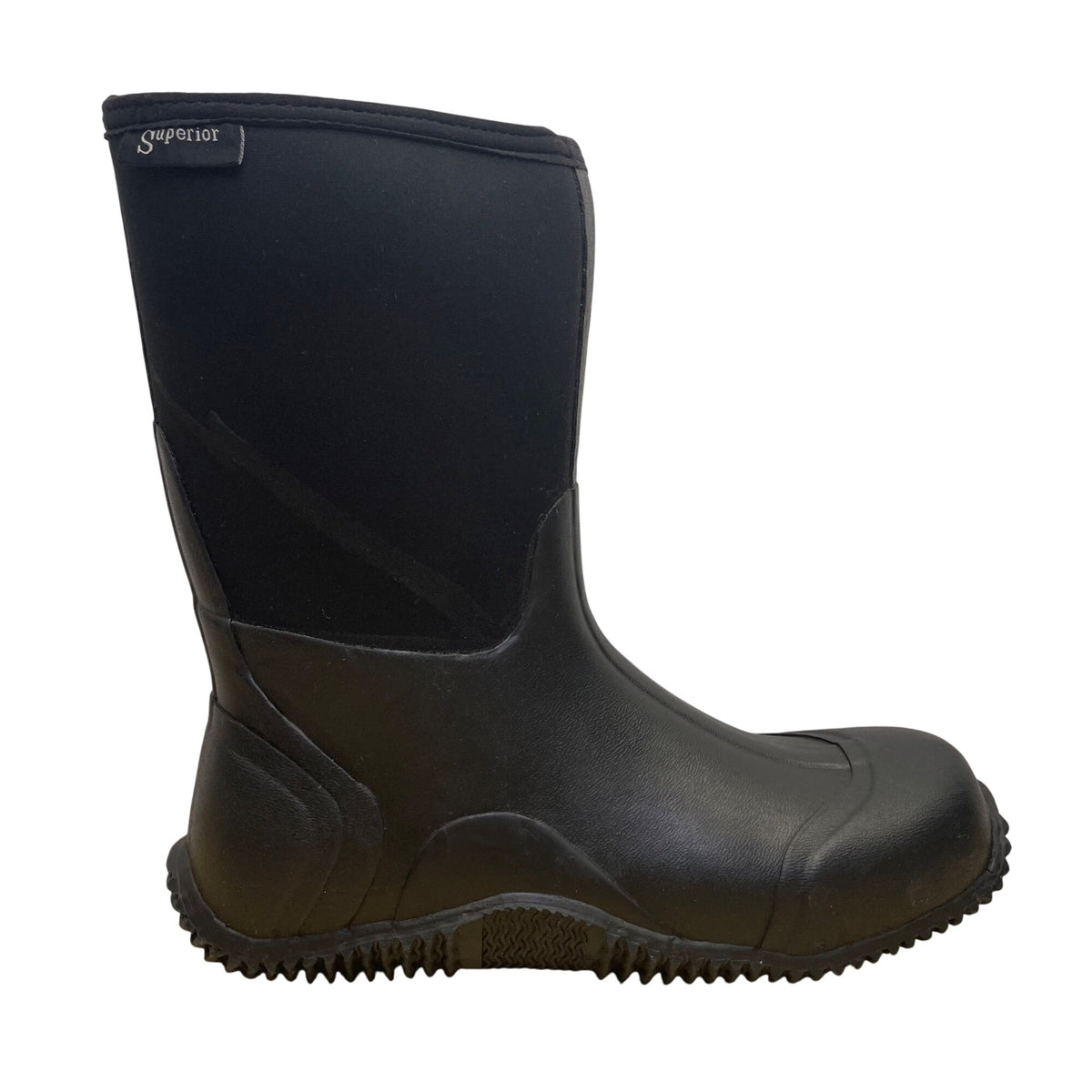 Statesman Unisex Black Rubber Field Runner Waterproof Insulated Boots Sz M11/W12