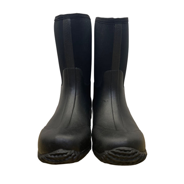 Statesman Unisex Black Rubber Field Runner Waterproof Insulated Boots Sz M11/W12