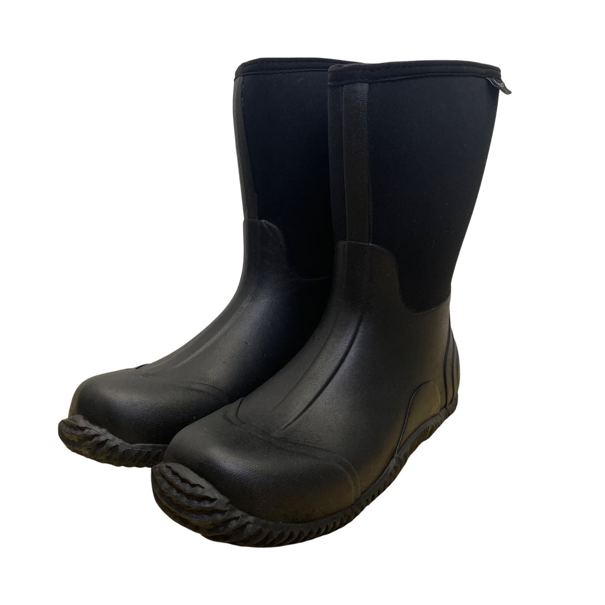 Statesman Unisex Black Rubber Field Runner Waterproof Insulated Boots Sz M11/W12