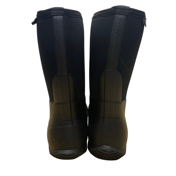 Statesman Unisex Black Rubber Field Runner Waterproof Insulated Boots Sz M11/W12