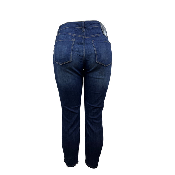 Nine West Womens Dark Blue Denim Gramercy Skinny Ankle Jeans Size 10 - New