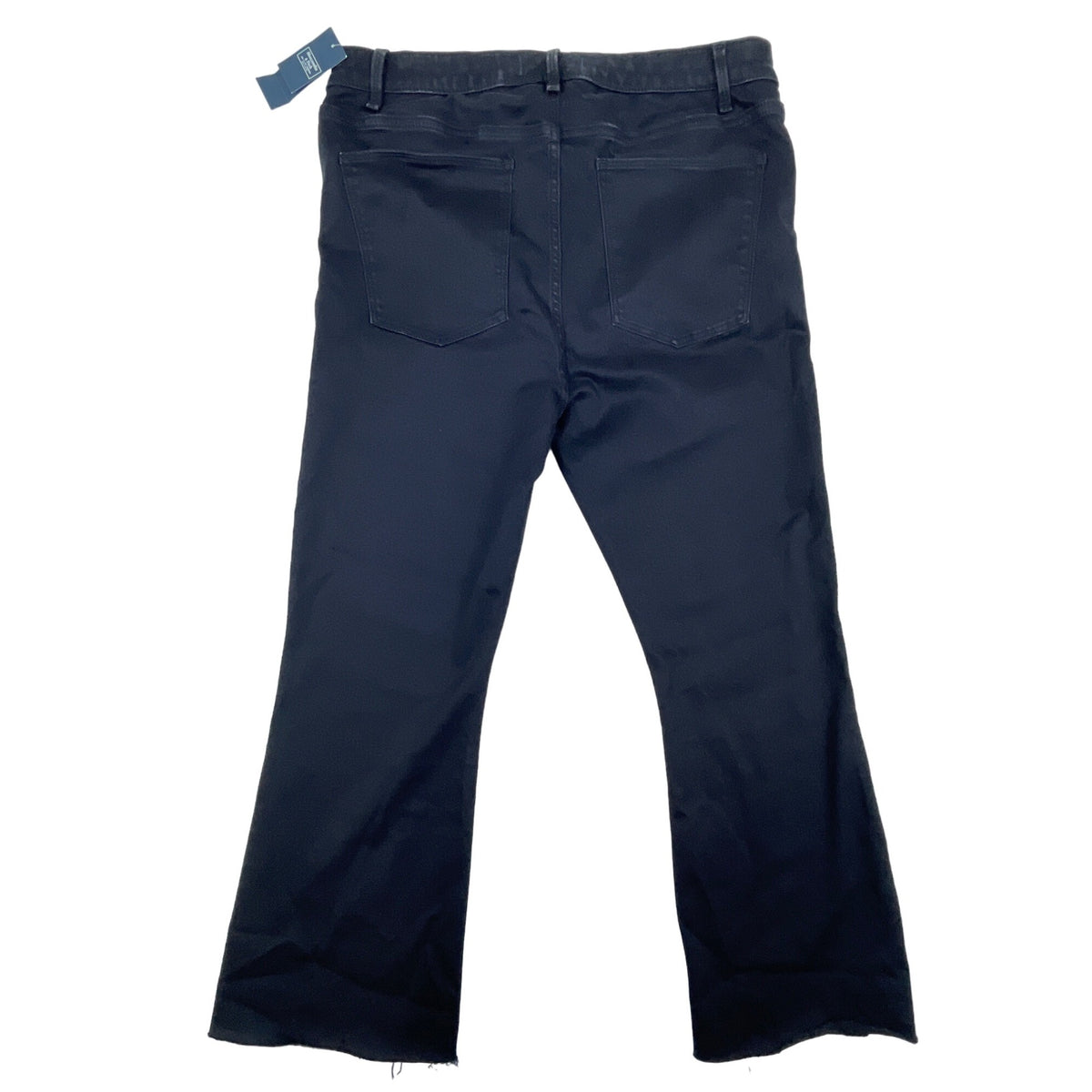 Abercrombie & Fitch High Rise Ankle Flare Black Jeans 32 New