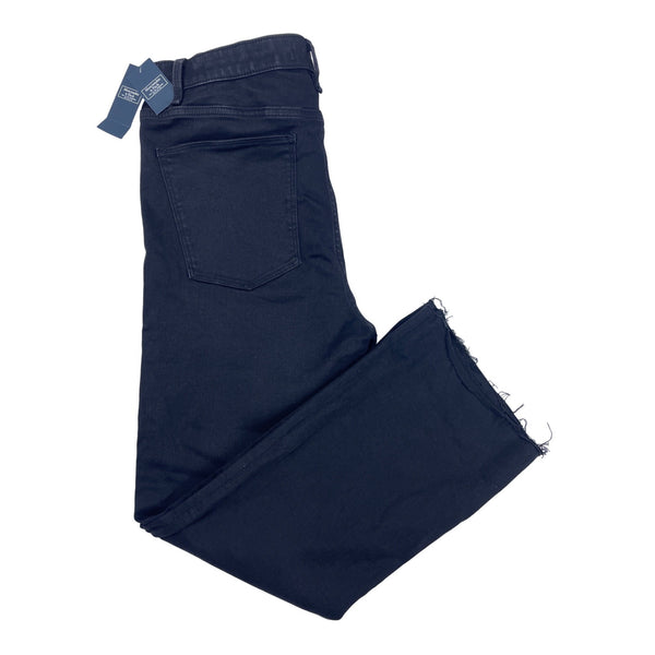 Abercrombie & Fitch High Rise Ankle Flare Black Jeans 32 New