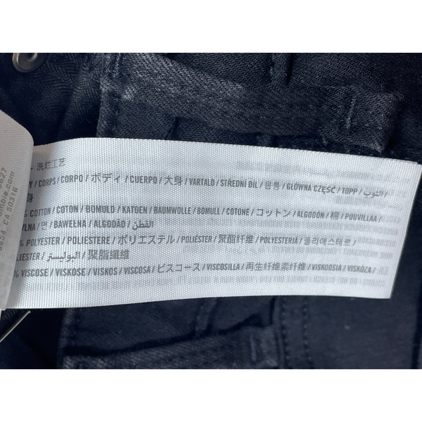 Abercrombie & Fitch High Rise Ankle Flare Black Jeans 32 New