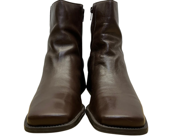 Easy Spirit Women’s Brown Leather Anti-Gravity Rouget Ankle Boots Size 12M