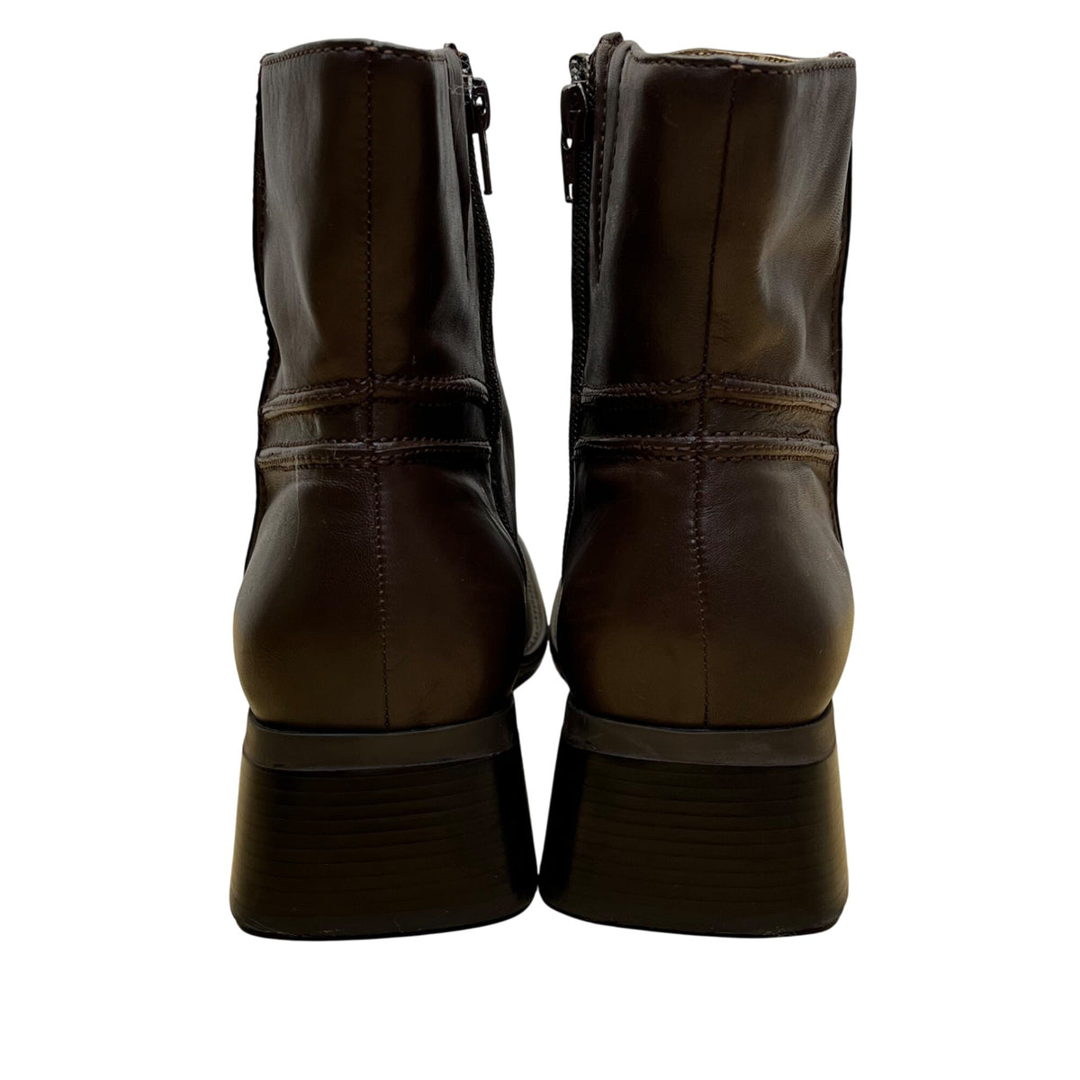 Easy Spirit Women’s Brown Leather Anti-Gravity Rouget Ankle Boots Size 12M