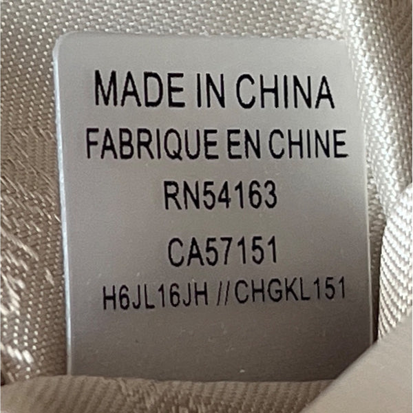 Calvin Klein Women’s Orange Crossgrain Wristlet Clutch Wallet Bag Sz S