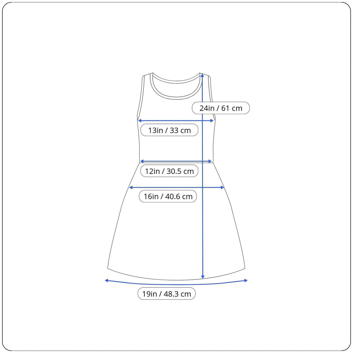 Sense Girls Red & White Sleeveless Dress With Adjustable Tie Straps A-Line Sz L