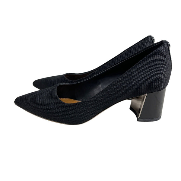 Donald Pliner Women’s Black Suzette Pointed Toe Blocked Heels Size 6M