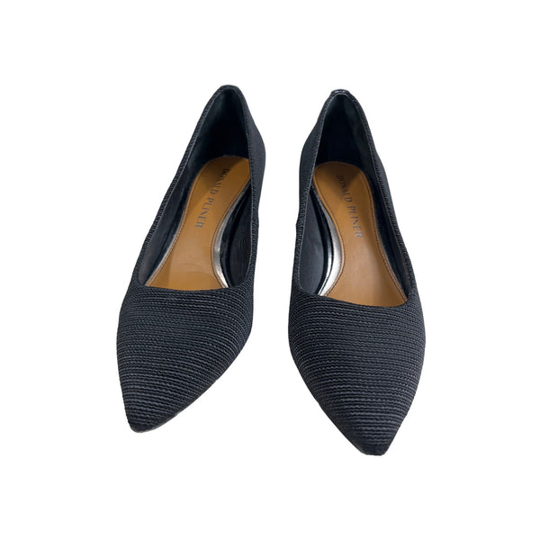 Donald Pliner Women’s Black Suzette Pointed Toe Blocked Heels Size 6M