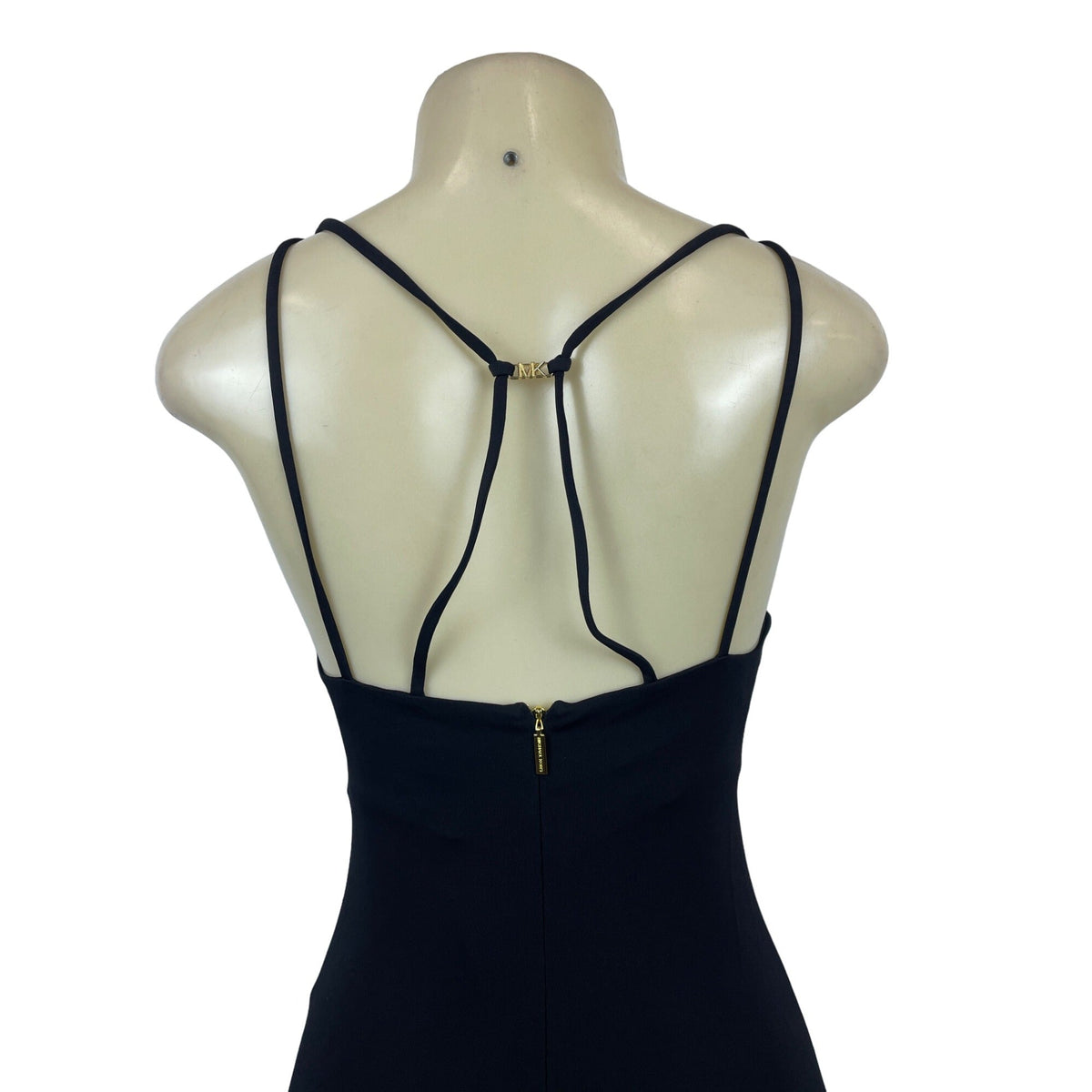 Michael Kors Women's Black Zip Up Dress Sz XXS - NWT