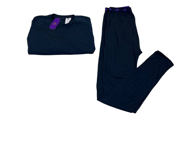 Armadillo Merino Men's Dark Blue Set With Long Sleeve Top & Bottom Sz XL - New
